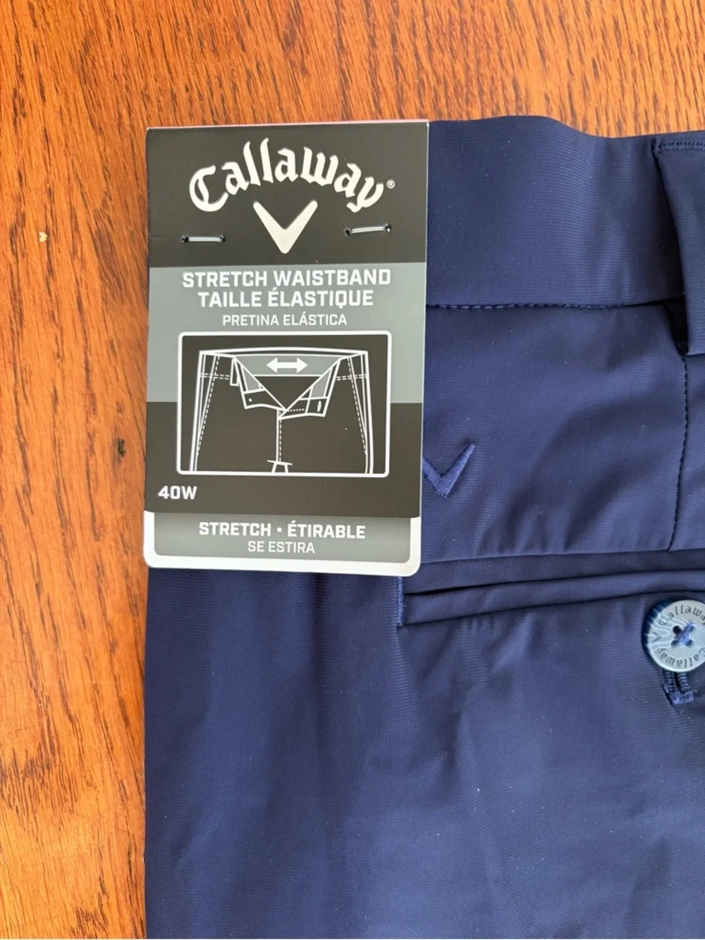 Callaway Men's Navy Blue Performance Golf Shorts